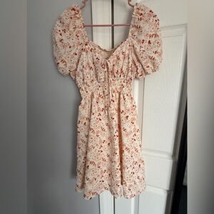 Liberty Love Orange Floral Dress